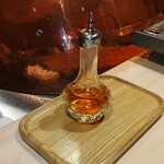 天㐂あらた - これにブランデーをかけて、濃いお酒が、更に甘くなって美味しいですよ