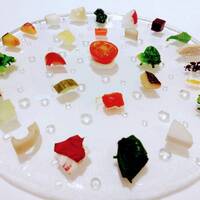 なかがわ - スペシャリテ 季節野菜のサラダ