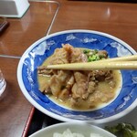 春日食堂 - 豚もつ