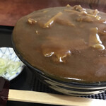 手打おぴっぴ - うどんを持ち上げるとこぼれます