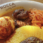 WOCCA ROCCA curry and... - スパイス煮卵、スリランカスパイスチキン、オリジナルサラダ