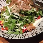 Namakura Sakae Koriyama Ten - ぱりぱり蓮根と水菜のシーザーサラダ