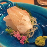 新ばし 星野 - スズキの洗い