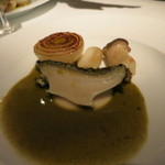 ジョルジュ マルソー - 唐津産のアワビと野菜をココットで蒸し焼き。