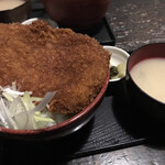 ちんばた - わらじかつ丼¥1,000-