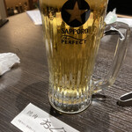 Yakiniku Okuu - 生ビール