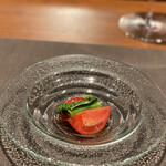 Kumazawa - これもお品書きには書いてない、あまーいトマト