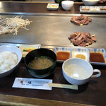 磐梯 - 鉄板　　上ランチ定食