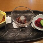 Komagata Maekawa - 珍味三種盛り