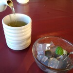 あらさき亭 - お茶( ^-^)_旦～