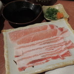 けんぢ - 豚しゃぶ鍋用の豚肉