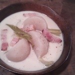 虎徹 - カブとベーコンのホワイトソース煮