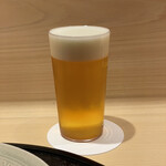 新ばし 星野 - ビール