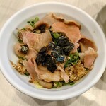 人生夢路 徳麺 - セットの豚丼