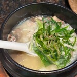 焼肉 ふるさと - コムタンクッパ