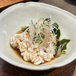 大阪 松下 - タラ白子のポン酢