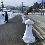 亀寿堂 - イベントの雪灯籠