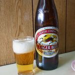 Sagamiya Kishisaketen - 大瓶ビール370円と安い