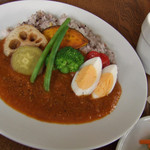 カフェ エ バール ドゥー - 野菜カレー（2012年撮影）
