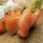 割烹 喜作 - 25年6月　お造り　瀬戸内海赤貝