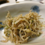 割烹 喜作 - 25年6月　じゃこ