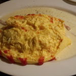 ゴチソウ家　ろぶ村 - オムライス村カルボナーラ（完成）