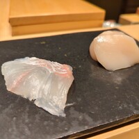鮨処 やまと - ヒラメとホタテ