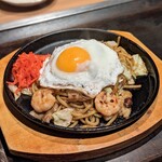 鉄板焼にしか - 鉄板焼きそばランチ