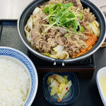 Yoshinoya - 牛すき鍋膳肉2倍盛