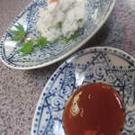 あらかると - はもちり￥１０００ 梅肉と、