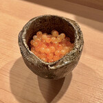 登喜和鮨 - 塩茹でイクラ