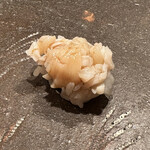 登喜和鮨 - バイ貝タタキ