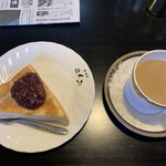 珈琲屋らんぷ - 料理写真:モーニングセット（440円）