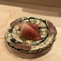 登喜和鮨 新発田本店 - メジマグロ中トロのヅケ