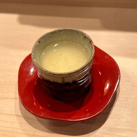 登喜和鮨 新発田本店 - 牡蠣の出汁の茶碗蒸し