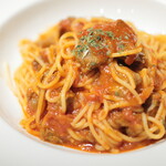 ステーキ DADA - 料理写真:牛すじ肉のアラビアータ。