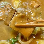 川越蔵塚 昌平 - 角煮入りカレーうどん