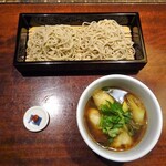 蕎麦懐石 無庵 - 牡蠣せいろ