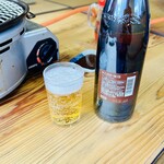 小坂食堂 - 瓶ビールはキリンラガービールの大瓶