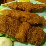 菊乃家本店 - レバ串カツ