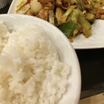 清緑園 - 白飯