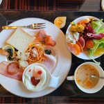 エクシブ箱根離宮 - 初体験の朝食ビュッフェ