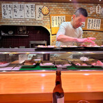 松寿司 - ご主人のお人柄がこの仕入れを可能にしてるんやろなぁ〜