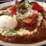 カルダモン． - 冷やし野菜のカレー