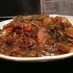 カルダモン． - 秋野菜と芽ひじきのカレー