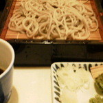 Teuchi Sobadokoro Tomisoba - 盛り蕎麦です。