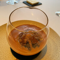 レストラン・モリエール - ガスパッチは味も最高だが、プレゼンテーションが素晴らしい！