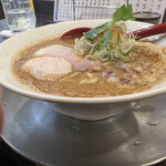 金町製麺 - 魚介白湯味噌そば　900円