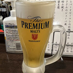 金町製麺 - ザ・プレミアムモルツ　480円