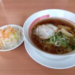 幸楽苑 - 「中華そばクラシック」と「千切りねぎ」が先に着丼＼(^o^)／